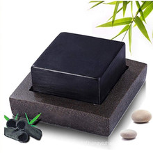 Natural Bamboo Activated Charcoal Soap Bar for Face Cleansing Skin Acne